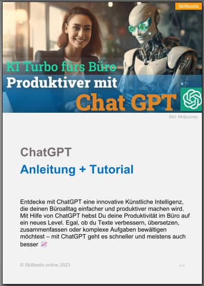 Produktiver mit ChatGPT – die KI fürs Büro